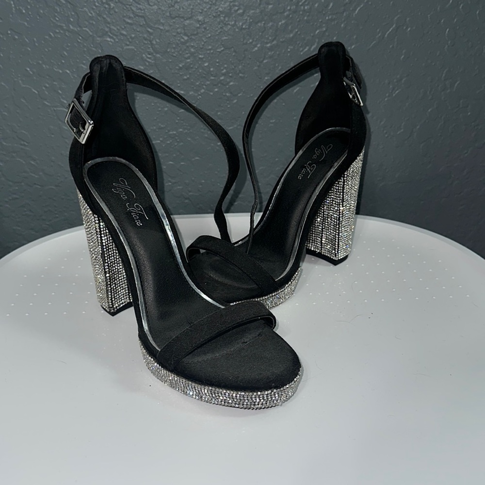 Sparkly heels
